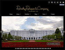 Tablet Screenshot of dorothydraper.com